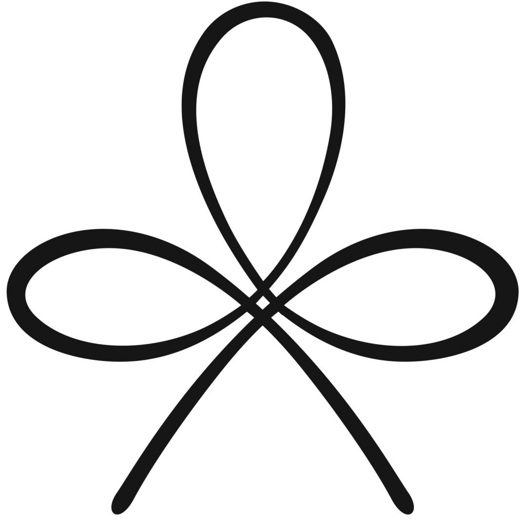 A black and white picture of a symbol